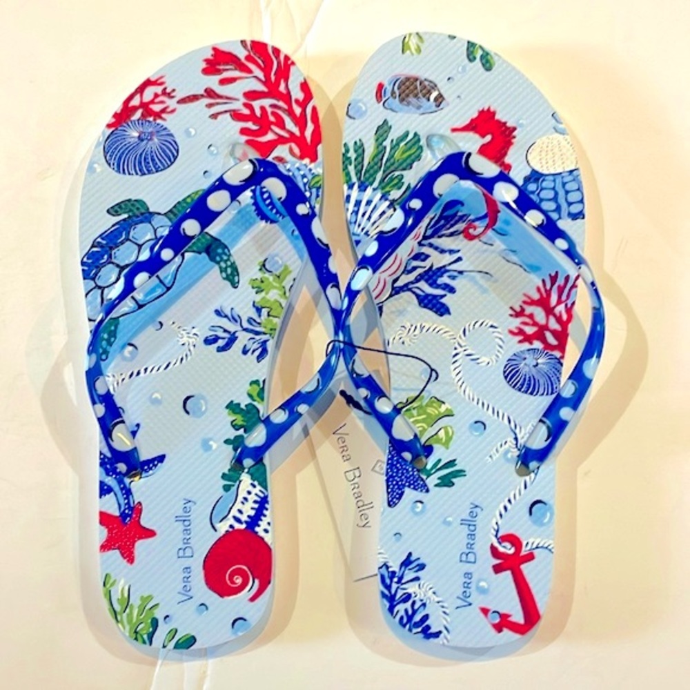 Vera Bradley Women’s Flip Flop Sz-M